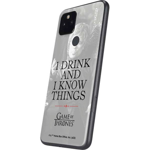 Game of Thrones: Tyrion Lannister Quote Google Pixel 4a 5G Skin